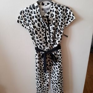 Merona Collection leopard print dress NWOT